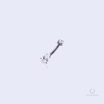 Piercing nombril Jovana Diamant avec zircon brillant