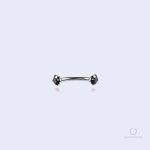 Spirita Onyx - piercing téton homme élégant et moderne