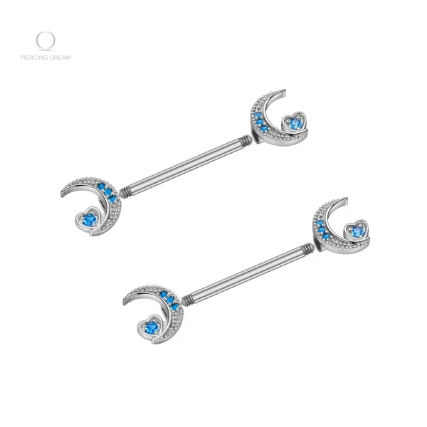 bijoux-piercing-tetons-lune-1 Bijoux piercing tétons lune Guardiana en design élégant