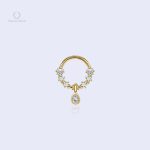 Piercing Eirlys pour le rook et daith, design élégant