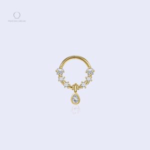 Piercing Eirlys pour le rook et daith, design élégant