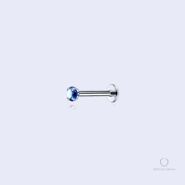 helix-piercing-labret-1 Piercing hélix Orla Saphir avec strass bleu
