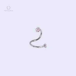 Piercing arcade Torstara Rhodon en acier chirurgical