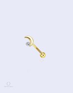 Piercing arcade lune pour femme