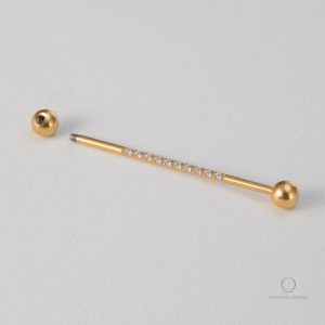 Barre de piercing oreille Celeste, style moderne et tendance