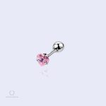 Piercing conch en forme de cœur Lovea Rhodon