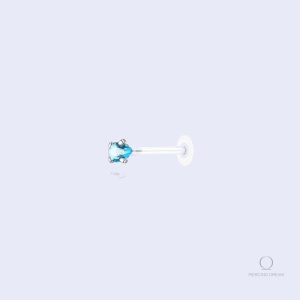 Piercing conch stud en silicone Isra Ciel
