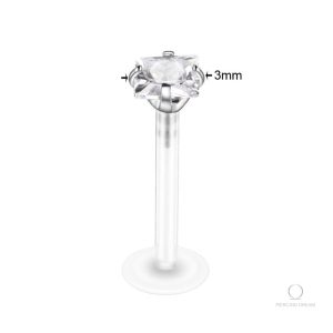 Piercing conch élégant orné de strass scintillants