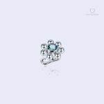Piercing Utopia Saphir bleu brillant pour le corps