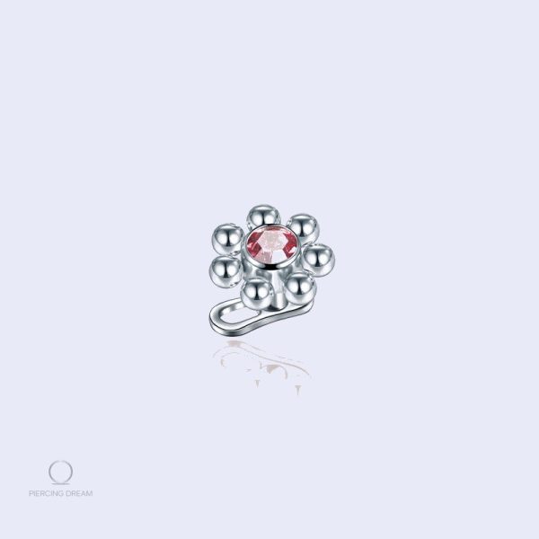 piercing-corps-diamant-rose-1 Piercing corps Utopia Rose avec diamant rose