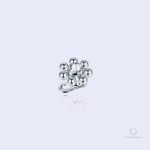 Piercing corps Utopia Cristal avec pierre claire