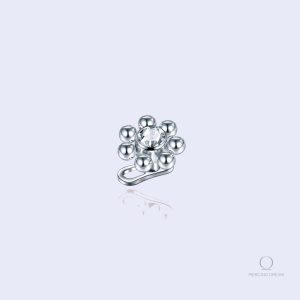 Piercing corps Utopia Cristal avec pierre claire