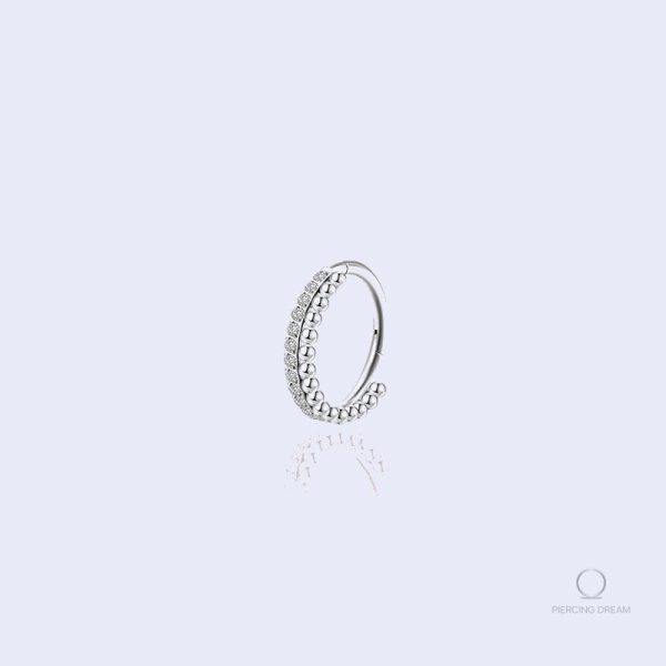 Bague piercing hélix Cosmica, design élégant et moderne