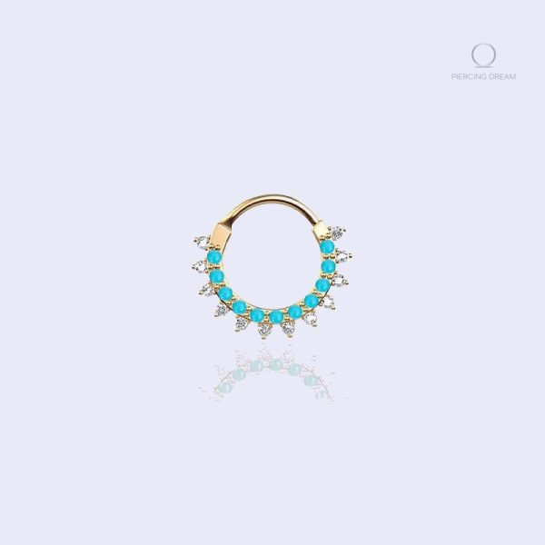 piercing-helix-luxe-strass-bleu-1 Piercing hélix strass bleu de Gaiya pour oreille