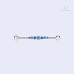 Piercing industriel femme Clarissa avec design élégant