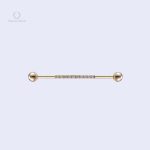 Celeste, bijou en or pour piercing cartilage