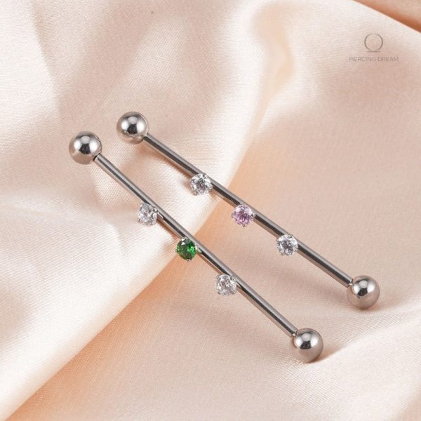 Luminia, piercing industriel en titane léger et durable