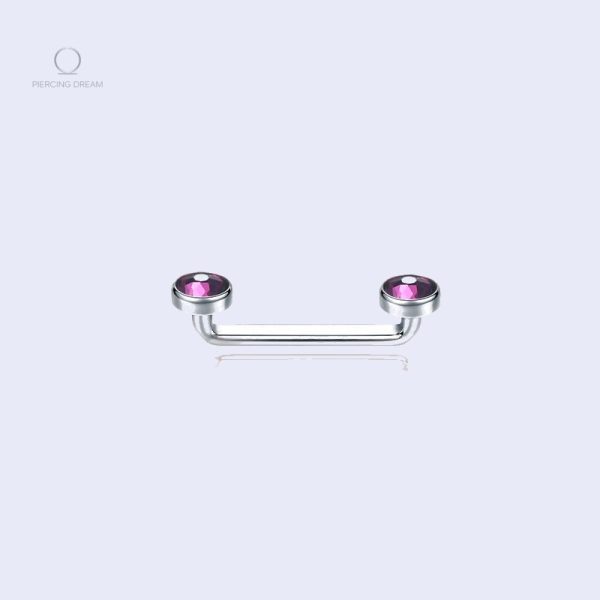 piercing-langue-horizontal-surface-1 Piercing Liana Iolite agrafe horizontal pour le corps