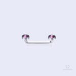 Liana, piercing agrafe pour un style unique en Iolite