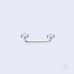 Piercing langue surface Liana Cristal en bijou élégant