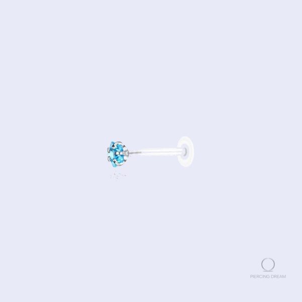 piercing-levre-bioflex-etoile-bleu-1 Piercing lèvre bioflex étoile bleu Livia Ciel