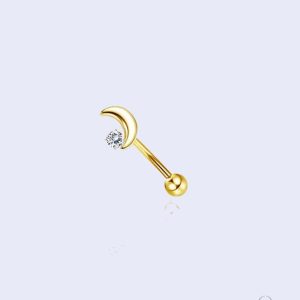 Piercing de lèvre Lunada pour labret vertical