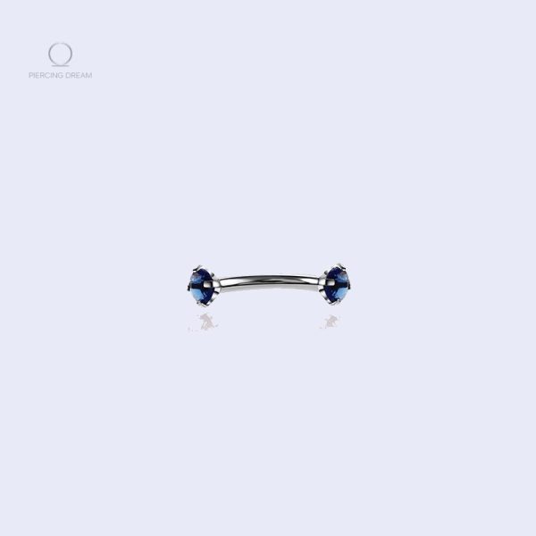 piercing-levre-labret-argent-bleu-1 Piercing lèvre labret en argent avec pierre bleue