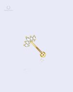 Piercing lèvre strass Heavena élégant et tendance