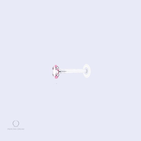Accessoire de piercing médusa lumineux et élégant