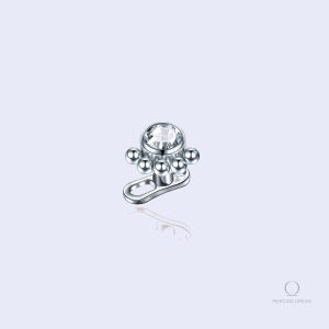 Piercing microdermal Unitya Cristal avec diamant