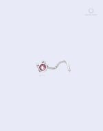 Piercing de nez chat rose, élégant et original pour un style unique