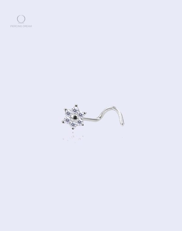piercing-nez-tige-courbee-1 Piercing nez fleur en tige courbée Aspiera