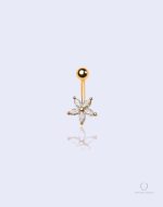 Piercing d'oreille Amapola en forme de fleur