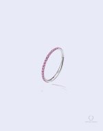 Piercing nombril Aira Corail en titane élégant et durable