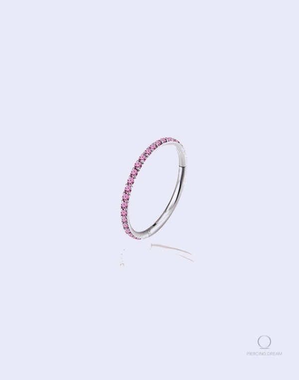 piercing-nombril-titane-1 Piercing nombril Aira Corail en titane élégant et durable