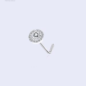 Piercing nostril strass Merle pour femme
