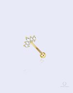 Piercing d'oreille original en or Heavena