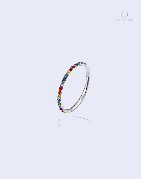 piercing-oreille-rook-anneau-1 Piercing oreille rook en anneau multicolore Aira
