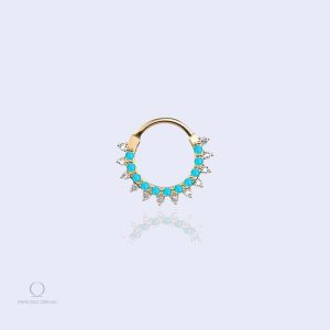Piercing septum femme Gaiya en design élégant