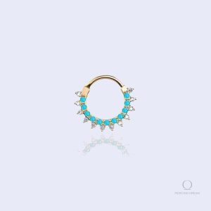 Piercing téton en acier inoxydable 316L Gaiya