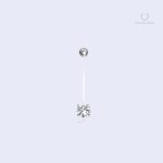 Piercing ventre grossesse en zirconium Gravida Zircon